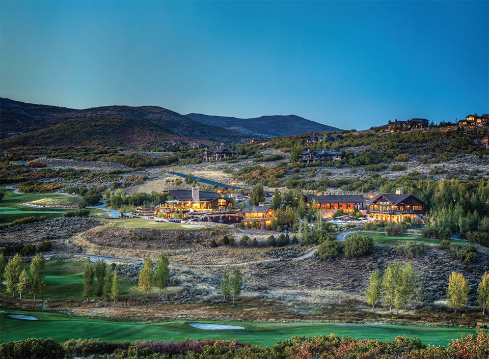Mountain modern luxury home in Utah with striking views of Mt. Timpanogos